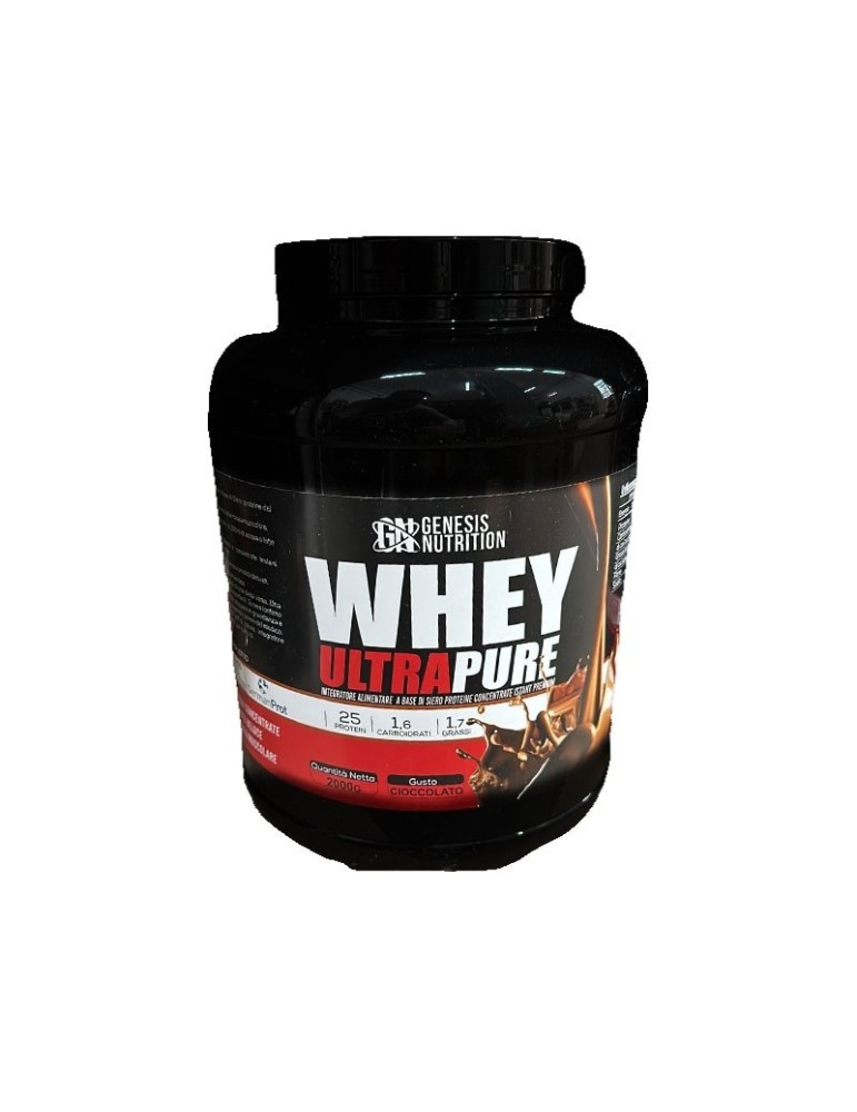 Whey Protein 2000 Gr Siero Proteine Isolate Wpi Cioccolato