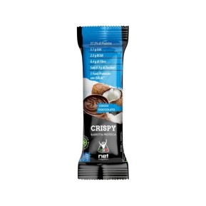 Crispy Barretta Proteica Cocco e Cioccolato