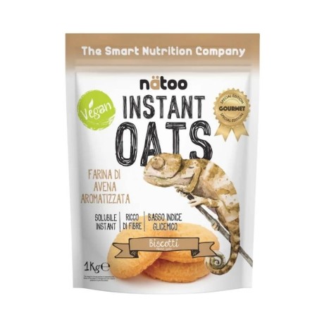 Nätoo Farina d'Avena Istantanea Biscotto 1 kg ProteinPower