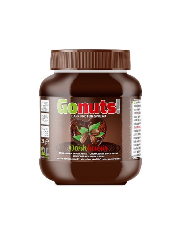Daily Life Gonuts! Crema proteica Darklicious - Cioccolato Fondente 350 gr