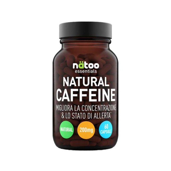 Natoo Essentials Natural Caffeine 60 cps