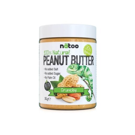 Nätoo Burro d'Arachidi Crunchy 1kg | ProteinPower