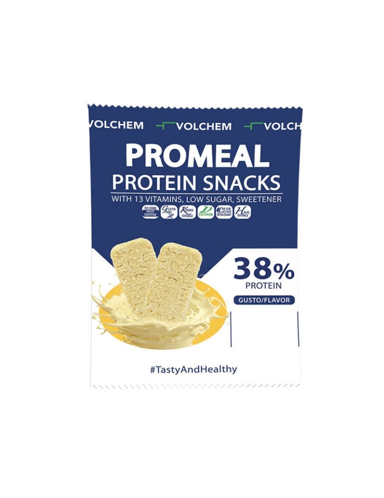 Volchem Promeal Protein Snacks 38% Cioccolato Bianco
