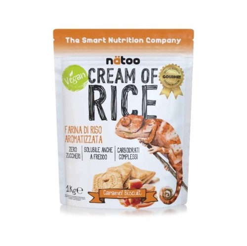 Nätoo Crema di Riso Caramel Biscuit 1kg | ProteinPower (52 caratteri)