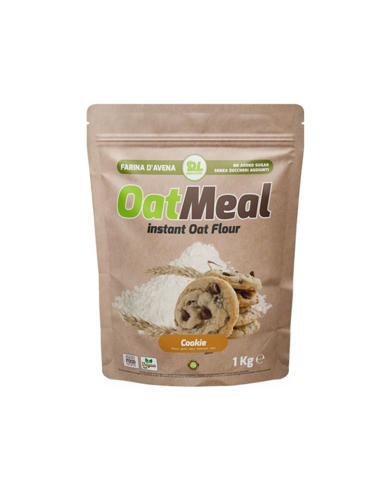 Daily Life OatMeal Instant Cookie Farina D'Avena Aromatizzata 1Kg