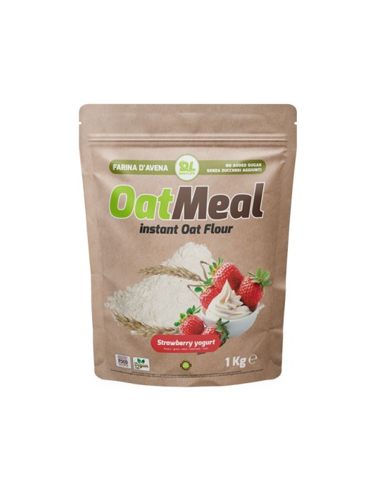 Daily Life OatMeal Instant Strawberry Yogurt Farina D'Avena Aromatizzata 1Kg