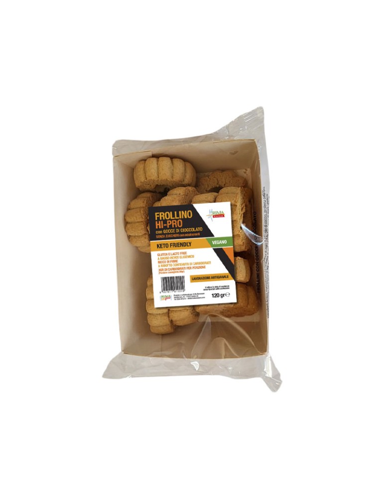 Ri.Ma Benessere Frollino Hi-Pro con gocce di cioccolato Keto Friendly 120gr