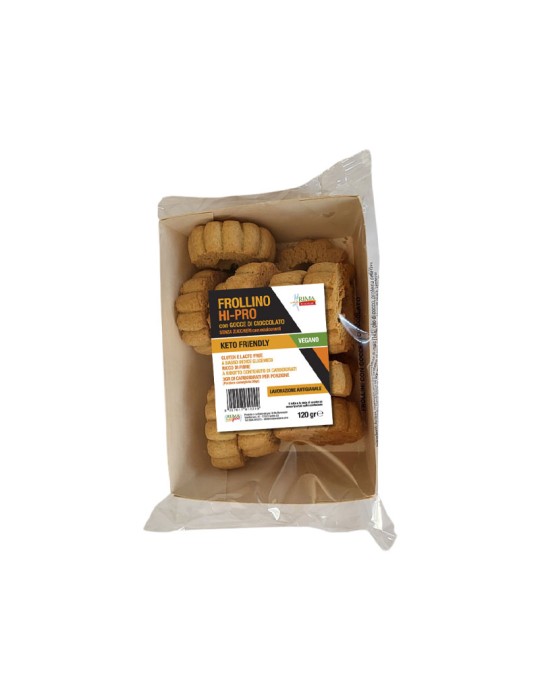 Ri.Ma Benessere Frollino Hi-Pro con gocce di cioccolato Keto Friendly 120gr