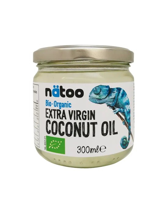 Natoo Coconut Oil - Olio di Cocco Biologico Extra Vergine (280ml)
