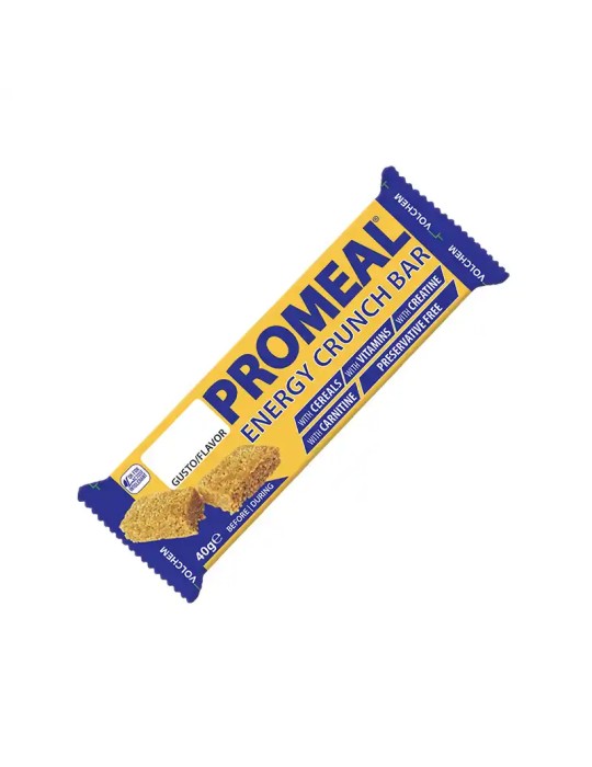 Volchem Promeal® Energy Crunch – Barretta Energetica Miele e Noci (40g)