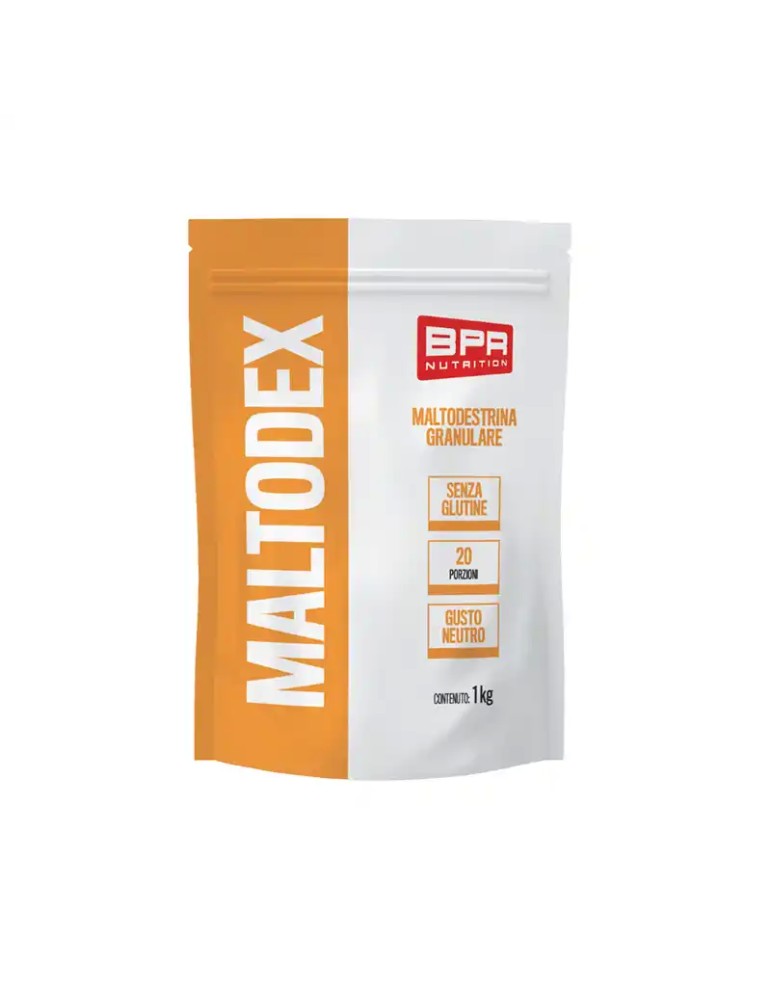 Maltodex BPR Nutrition – Maltodestrina Granulare a Basso Indice Glicemico (1kg)