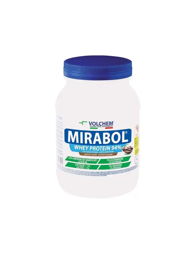 Mirabol® Whey Protein 94 – Proteine del Siero del Latte Pure 750g - Gusto caffè