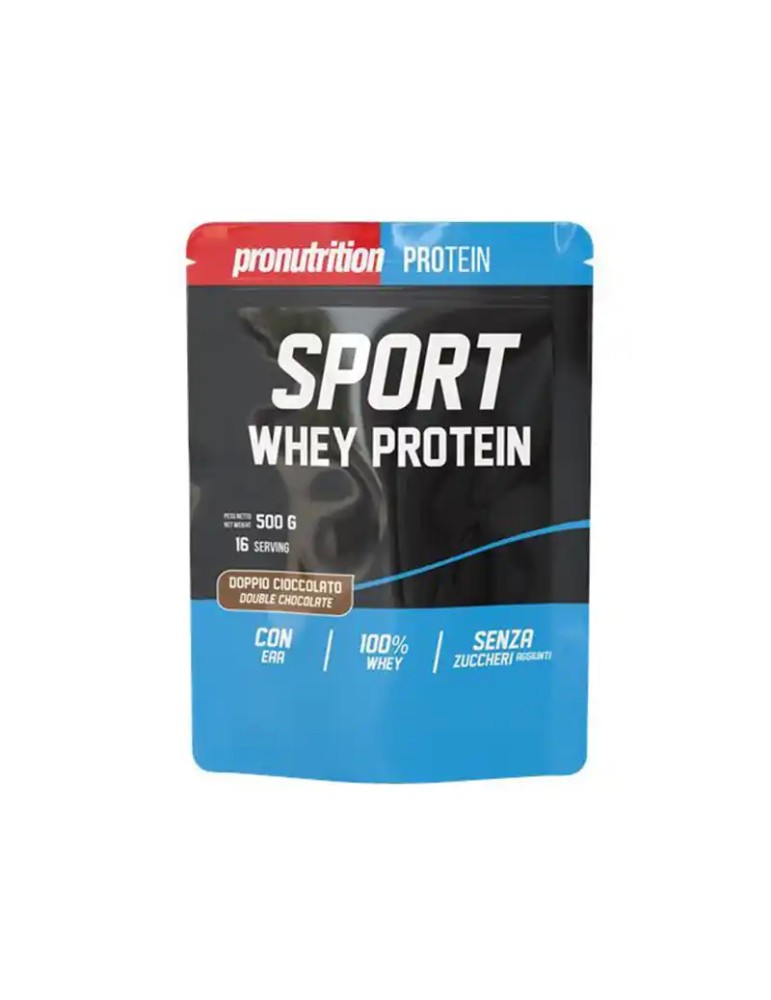Pronutrition Sport Whey Protein 500gr – Doppio Cioccolato
