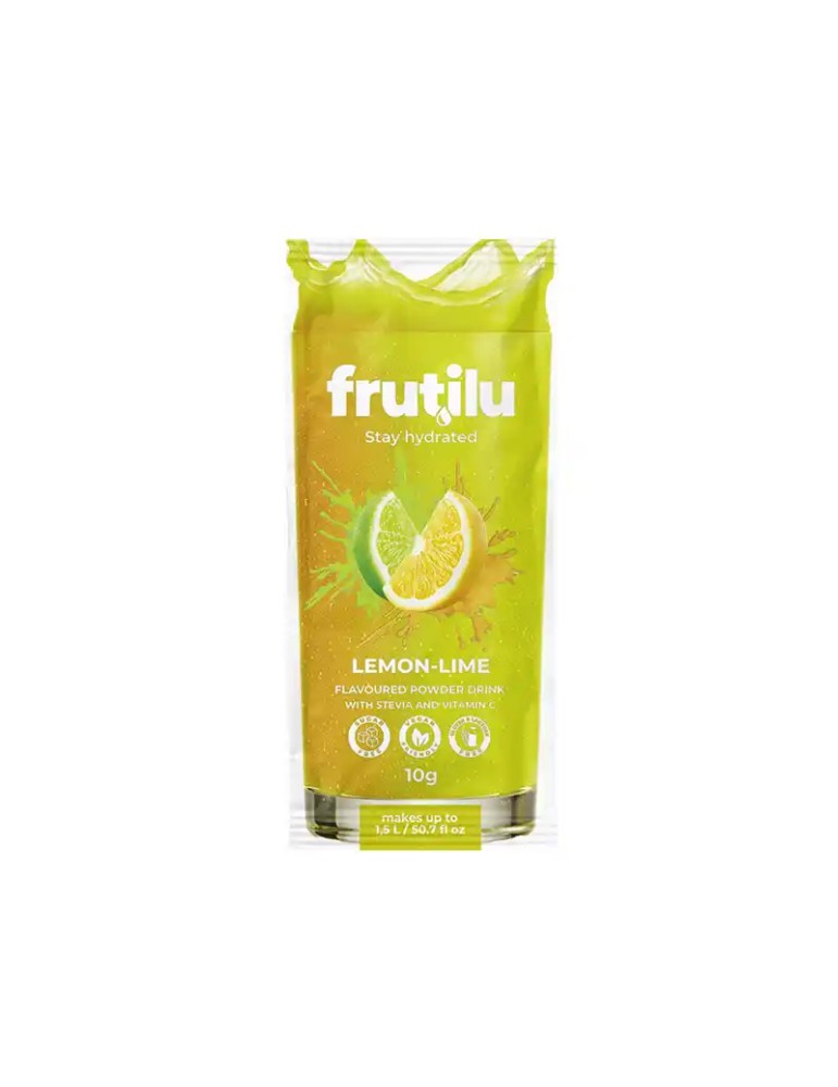 Frutilu – Bevanda Istantanea Limone & Lime – 10 g
