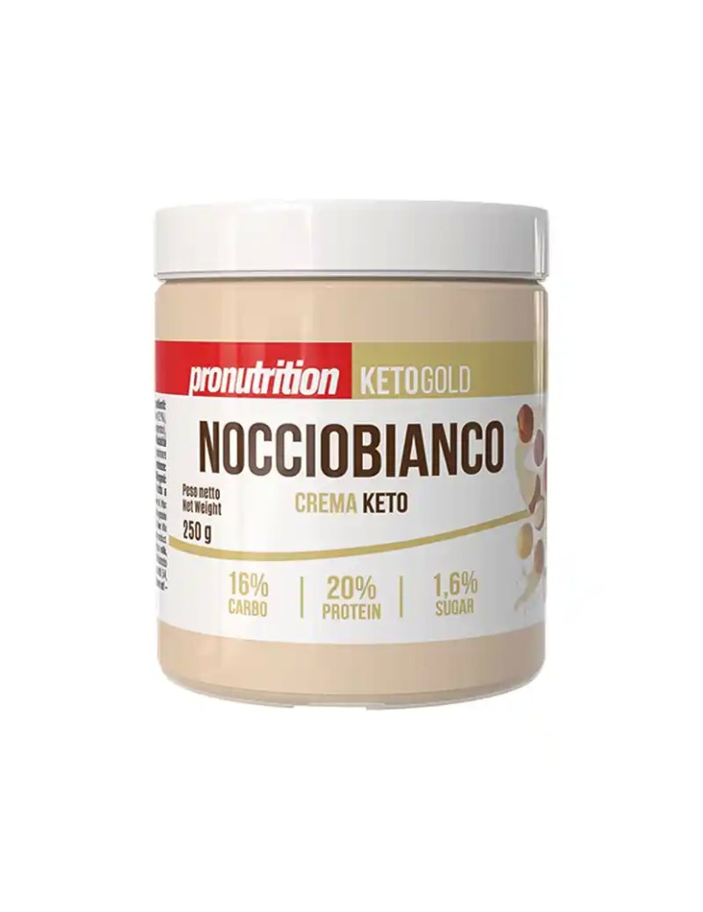 Crema Keto al Nocciobianco 250g – Pronutrition