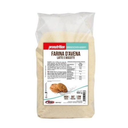 Pro Nutrition Farina d'Avena Latte Biscotto 1 kg