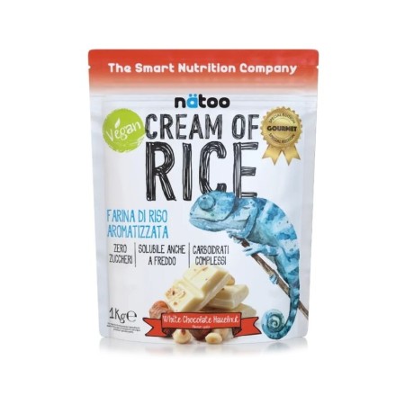 Nätoo Crema di Riso White Choco Hazelnut 1kg | ProteinPower