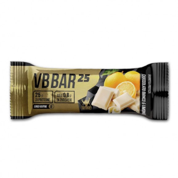 Net Integratori VB BAR 25 Barretta proteica Cioccolato bianco e limone