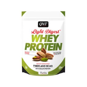 QNT Light Digest whey protein Pistacchio 500g